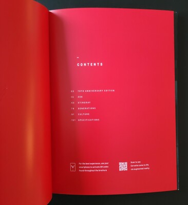 2023 Chevrolet Corvette Stingray C8 - Z06 - Prestige Brochure 112 - Foto 10
