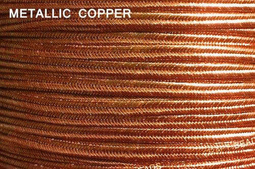 Corda intrecciata in viscosa originale 3 mm perline cucito trapuntata taglio - Foto 46 di 46