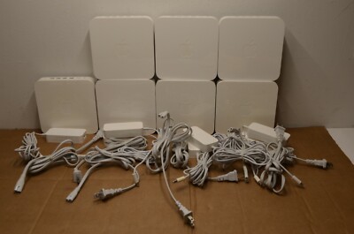 Lot of 7 Apple Airport Extreme Base Station Router Model A1408 5th Generation