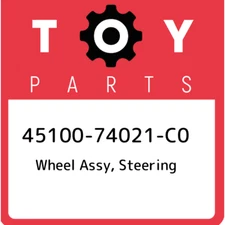 45100-74021-C0 Toyota Wheel assy, steering 4510074021C0, New Genuine OEM Part