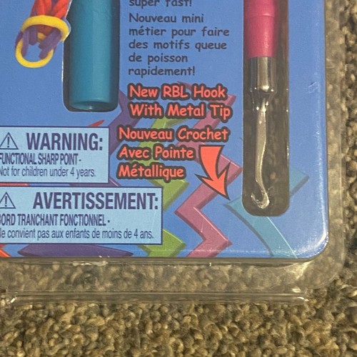 Kit de actualización de telar arco iris mini telar arco iris gancho RBL punta de metal edad 8+ NUEVO - Imagen 4 de 8