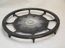 pre-owned oven grill part large round cooktop 9.75" cooking burner part