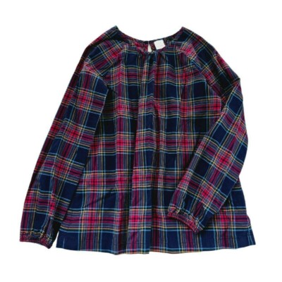 all s EUC Hanna Andersson Plaid Tunic 14/16 Girl Holiday Christmas | eBay