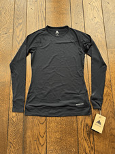 Burton Women's Lightweight X Base Layer Crew Black Small NWT
