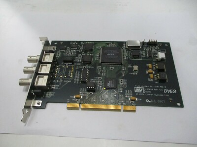 Linear Systems DVEO LS7643 REV: 4.1 Full duplex PCI DVB ASI-C 101 FIRMWARE 14.7