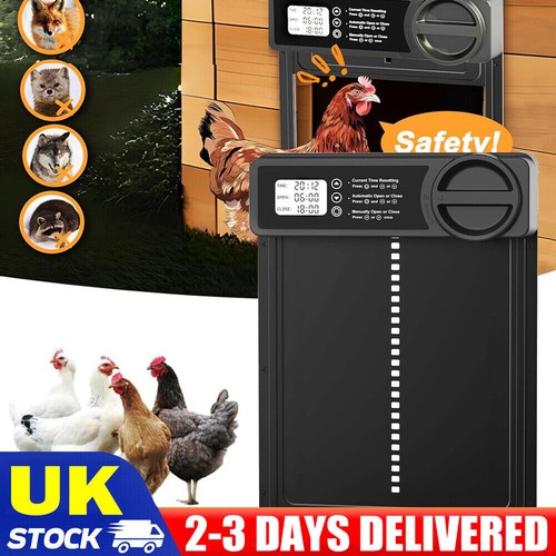 Automatic Chicken Coop Door Opener With Timer IP45 Waterproof Auto