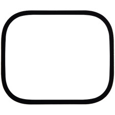 Replacement Front Cover Glass Compatible For Watch Ultra 49MM 