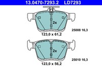 BremsbelÄGe Audi T. A3 1.0-2.0 12- Keramik