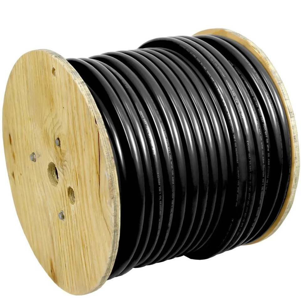Flat Submersible Cable with Ground- Stranded Copper Flat PVC- 2.5 sqmm- 180m - Image 4 of 4