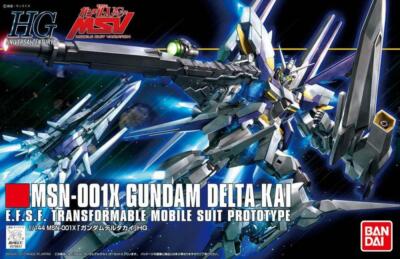 Bandai Hobby Gundam HGUC 1/144 MSN-001X Delta Kai Model