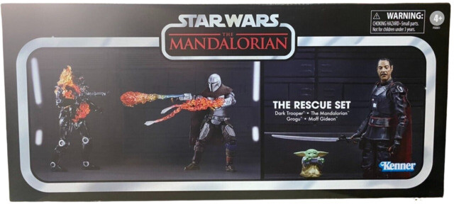 Hasbro Star Wars The Mandalorian Rescue Set Action Figure - F5551 (4 Pack)