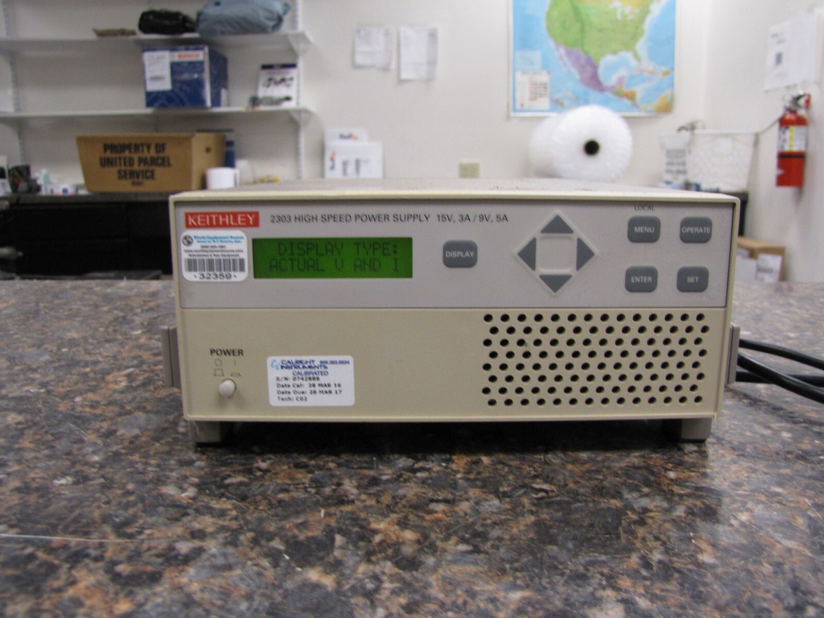 Keithley 2303 High Speed Power Supply 15V,3A / 9V,5A | eBay Keithley 2303 High Speed Power Supply 15V,3A / 9V,5A | eBay