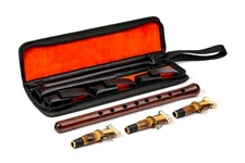 Personalised Armenian Pro Duduk, Leather Case & 3 reeds 
