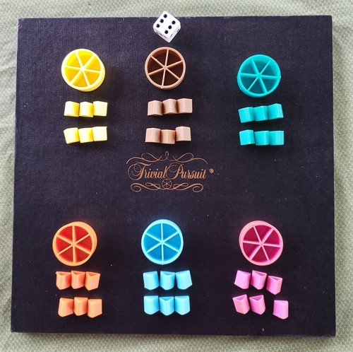 1981 Original Trivial Pursuit Master Game Genus Edition - Picture 8 of 12