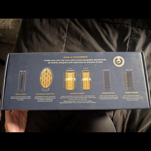 Vidal Sassoon Digital Sensor Luxe Air Styler hair styler with 6 attach BNIB - Picture 5 of 5