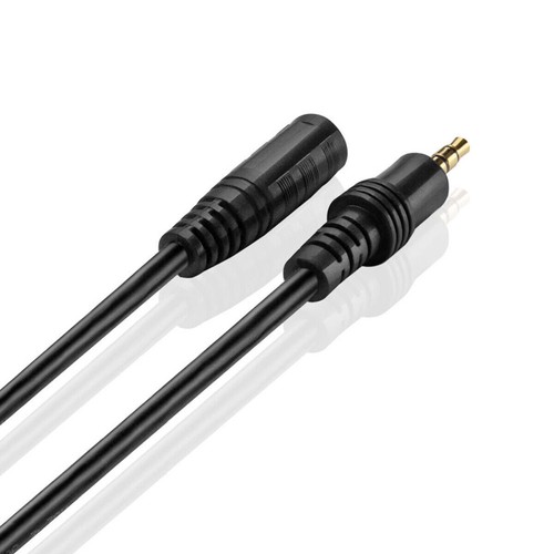 Cable de extensión de 3,5 mm cable extensor auxiliar de 15 pies cable estéreo de 1/8" auriculares PC TV - Imagen 4 de 6