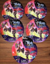 Lot of 5 Stocking Stuffers Blind Bags Trolls Mini Bows