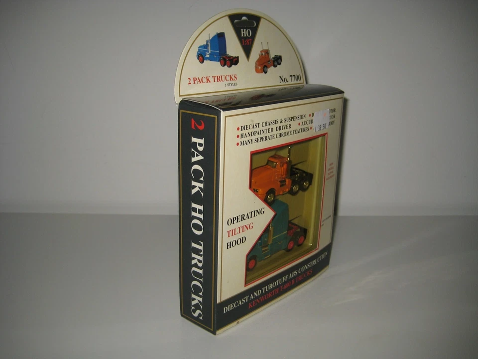 Model Power H0 7700 - Set de dos camiones Kenworth T-600 B - Immagine 3 di 4