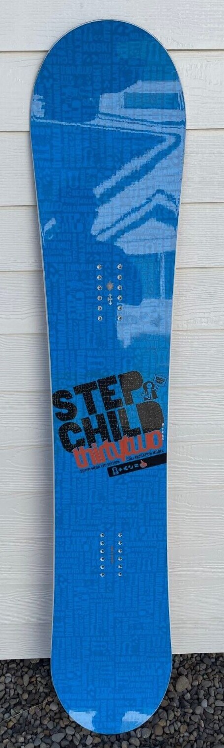 NWOT STEPCHILD x THIRTYTWO BOOT COLLAB SNOWBOARD This Video Sucks 152 Joe Sexton