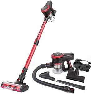 MOOSOO Cordless Vacuum Cleaner 17Kpa Strong Suction 2 in 1 Handheld Stick Vacuum