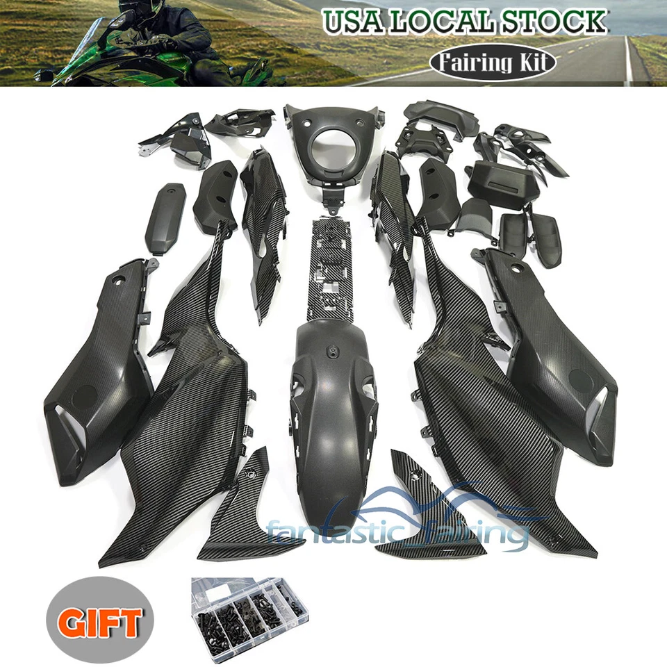 Fairing Kit Fit For Yamaha FZ07 MT-07 2012-2017 ABS Injection Bodywork W/ Bolts - Image 4 of 4