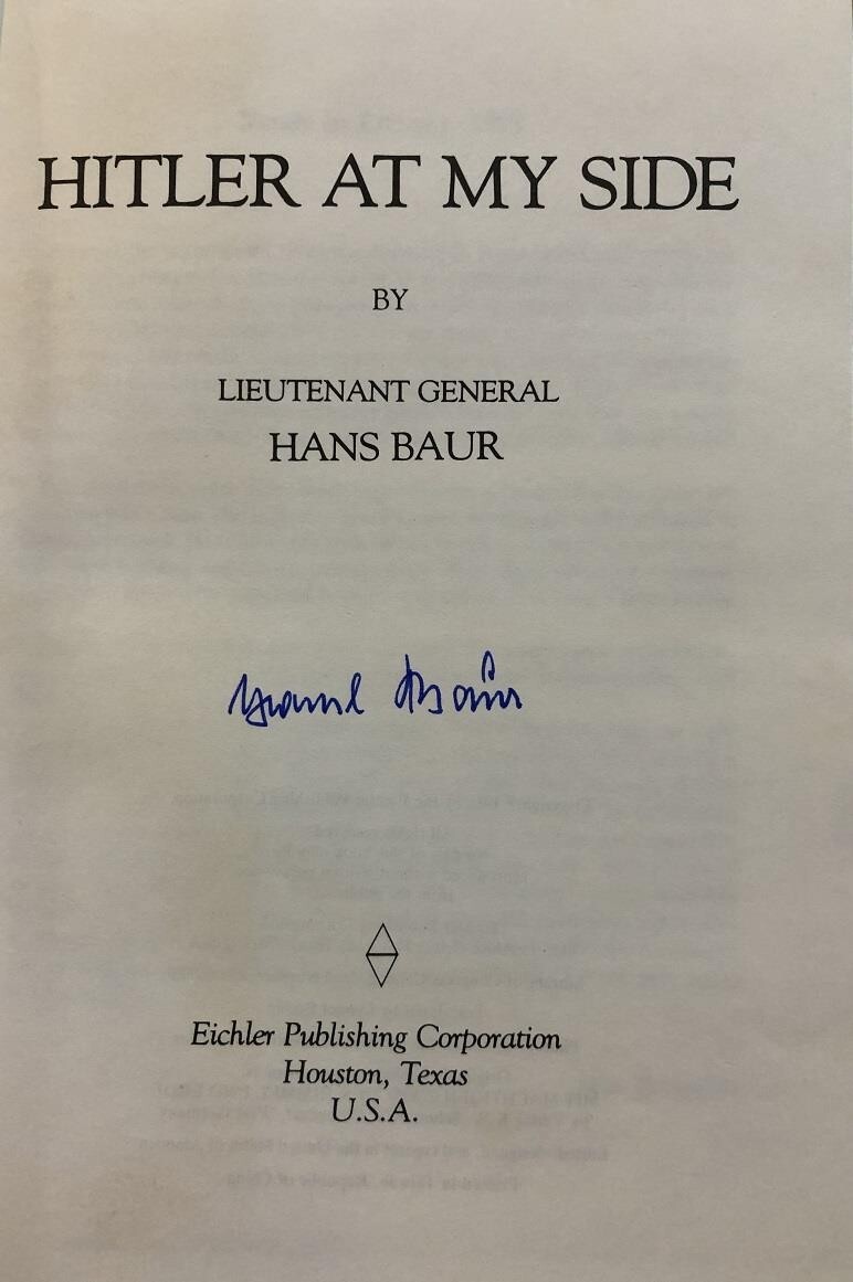 the hutterites in north america ドイツ語 Hans Baur- Signed Hardbound Book 