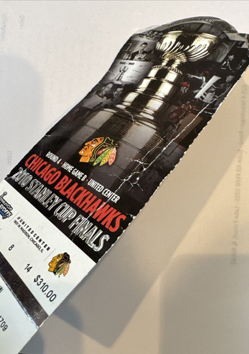 2010 Stanley Cup Finals Ticket CHICAGO BLACKHAWKS vs PHILADELPHIA FLYERS Game 4 - Picture 3 of 4