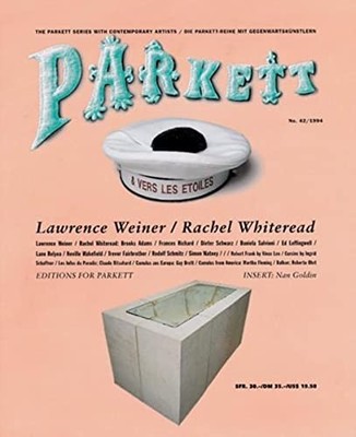 Weiner Rach Lawrence Parkett Vol 42: Weiner & Whiteread (Taschenbuch)