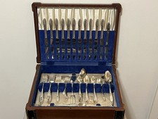 Oneida Antique  Silver Community Plate 72 Piece Flatware Set