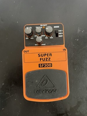 Behringer Super Fuzz SF300 Guitar Pedal Free Shipping
