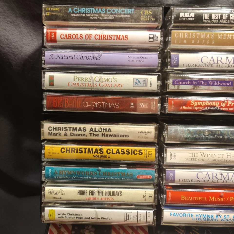 Cassette Lot 36 Gospel, Christian, Christmas Tapes Praise Worship Foto 2 de 4