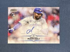 2025 Topps Stadium Club Orelvis Martinez Auto RC #SCBA-OM Toronto Blue Jays