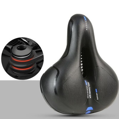Breiter Komfort Fahrradsattel Gel gepolstert Fahrradsitz Soft Cruiser Sport Go-ds