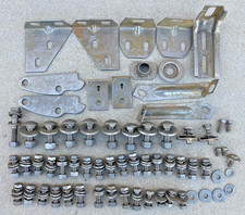 Cadillac Front Bumper Brackets Nuts Bolts Round Flat Washers 1965 65 Oem 5