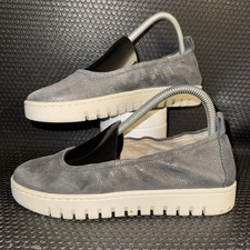 Vionic Uptown Ballet Gray Slip On Comfort Flats Walking Shoes Women  s Size 6