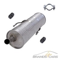 Atec EndschalldÄMpfer Auspuff SchalldÄMpfer FÜR Peugeot 206 1.1 1.4 1.6 BJ AB 98