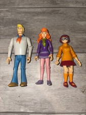 Scooby Doo action figures Fred Daphne Velma Lot Of 3 Charter Ltd