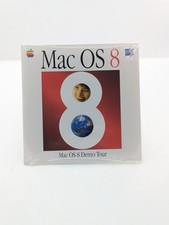 NOS Sealed Apple Mac OS 8 Demo Tour Disc Promo Vintage Software CD Computing