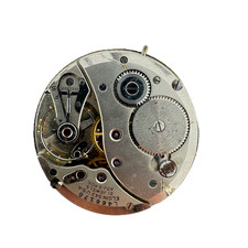 Antique 10S 1946 Lord Elgin 21 Jewel Mechanical Pocket Watch Movement 543 USA