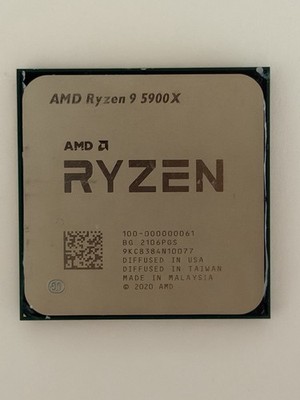 *BENT PINS*AMD Ryzen 9 5900X Desktop Processor (4.8GHz, 12 Cores, Socket AM4)