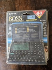 Vintage 1998 Casio BOSS SF-4700L-L Pocket Computer Business Organizer NEW