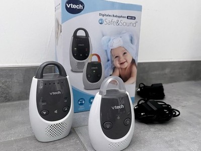 Babyphone vtech Safe&Sound BM1100 in OVP DECT 300m Reichweite Babyfone