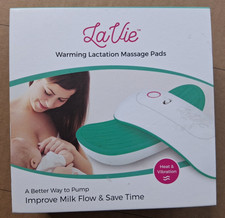 La Vie Warming Lactation Massage Pads 2-Pack LV-WM-TEAL Open Box