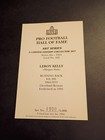 LEROY KELLY (1908/5000) HARD-SIGNED & IN-PERSON (COA) AUTOGRAPH 4x6 HOF Browns — photo 2