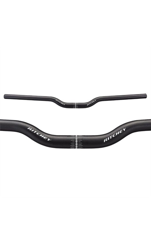 Ritchey RL1 Rizer MTB Handlebar: BB BLACK 25.4 X 670MM X 30MM