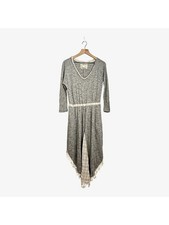 Anthropologie Saturday Sunday Boho Heathered Gray Women’s Size M US Midi Dress