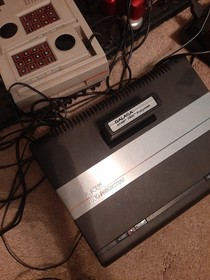 Atari 7800 GALAGA - CIB / Complete, 1987 - Good condition - Tested, works great!