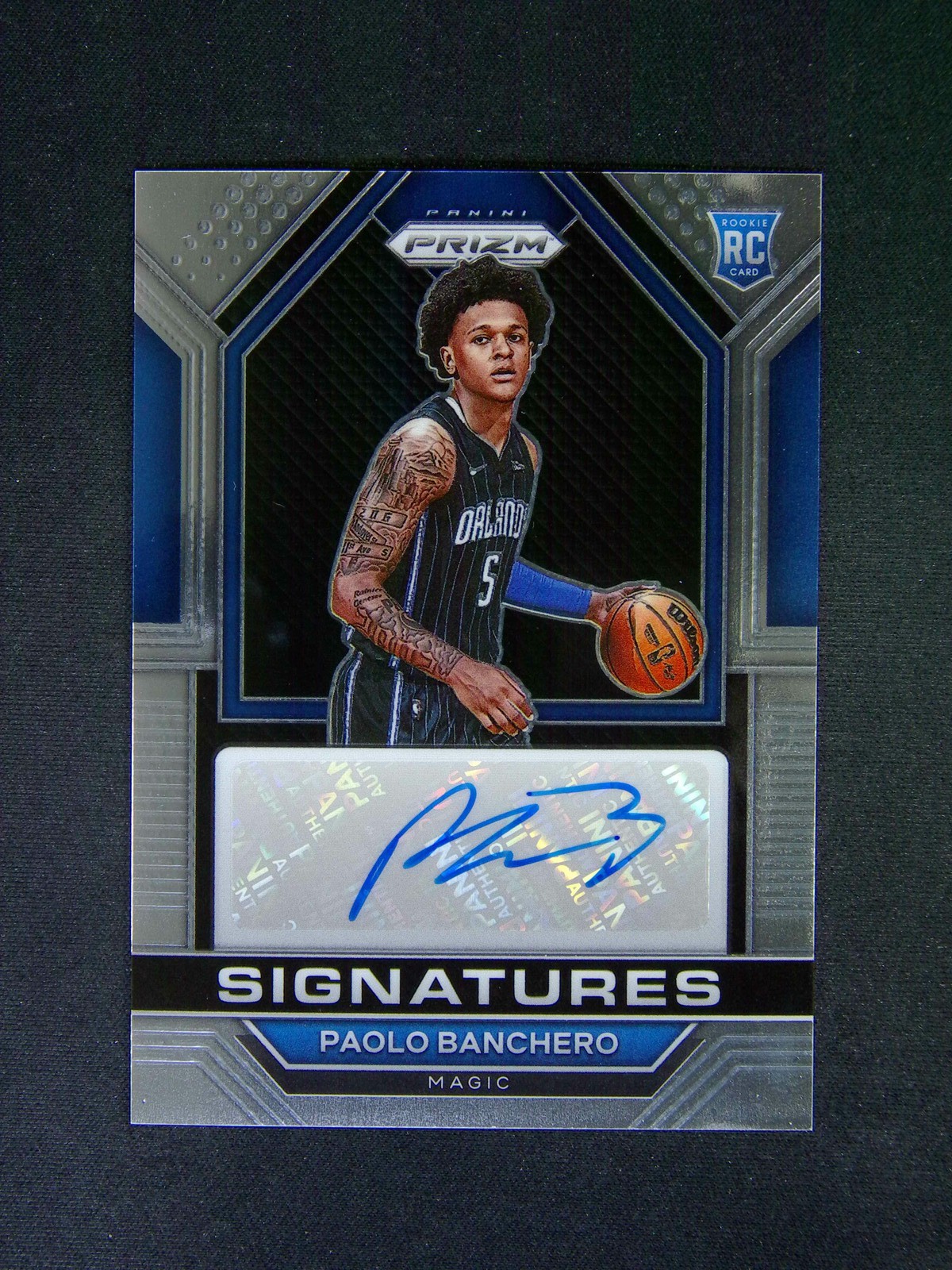 Paolo Banchero 2022 Prizm #RSI-PBN Rookie Signatures Price Guide