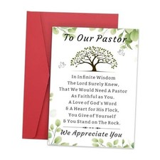 Priest Ordination Card - Pastor Appreciation Cards - Anniversary Cards