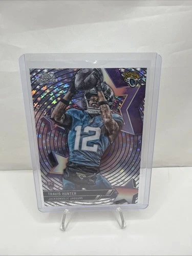 2025 Topps Cosmic Chrome Travis Hunter Base (RAW)